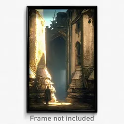 Pixel Art Poster - Aged Duchy (8 Bit Psychedelic Trippy Weird Video Game Print)