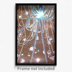 Pixel Art Poster - Sparkling Plastic (8 Bit Psychedelic Trippy Video Game Print)