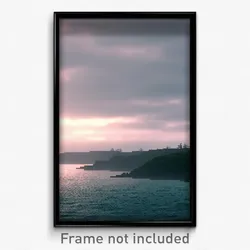 Pixel Art Poster - Dreary Cove (8 Bit Psychedelic Trippy Weird Video Game Print)