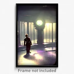 Pixel Art Poster - Noteworthy Menagerie (8 Bit Psychedelic Video Game Print)