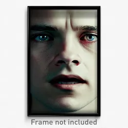Pixel Art Poster - Bleak Mouth (8 Bit Psychedelic Trippy Weird Video Game Print)