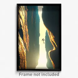 Pixel Art Poster - Gigantic Route (8 Bit Psychedelic Trippy Video Game Print)
