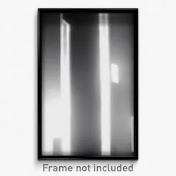 Pixel Art Poster - Colorless Domain (8 Bit Psychedelic Trippy Video Game Print)