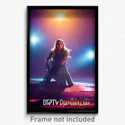 Pixel Art Poster - Dirty Dominion (8 Bit Psychedelic Trippy Video Game Print)