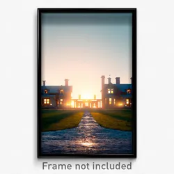 Pixel Art Poster - Monumental Homestead (8 Bit Psychedelic Video Game Print)