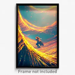 Pixel Art Poster - Dizzying Heap (8 Bit Psychedelic Trippy Video Game Print)