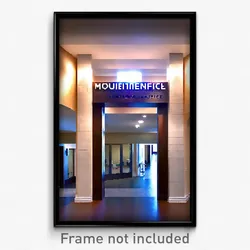 Pixel Art Poster - Monumental Hospice (8 Bit Psychedelic Video Game Print)