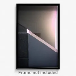 Pixel Art Poster - Gray Ledge (8 Bit Psychedelic Trippy Weird Video Game Print)