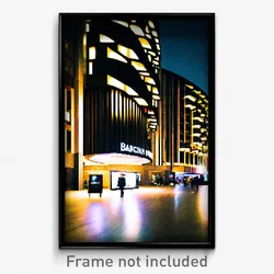 Pixel Art Poster - Gregarious Barbican (8 Bit Psychedelic Video Game Print)
