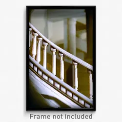 Pixel Art Poster - Menacing Balustrade (8 Bit Psychedelic Video Game Print)
