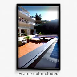 Pixel Art Poster - Ample Terrace (8 Bit Psychedelic Trippy Video Game Print)