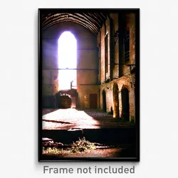 Pixel Art Poster - Neglected Cellar (8 Bit Psychedelic Trippy Video Game Print)