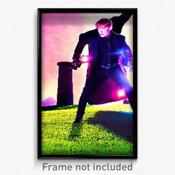 Pixel Art Poster - Strange Furth (8 Bit Psychedelic Trippy Video Game Print)