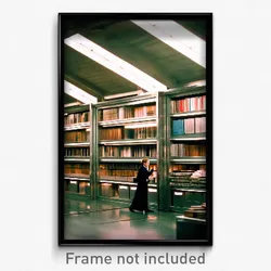 Pixel Art Poster - Admirable Repository (8 Bit Psychedelic Video Game Print)