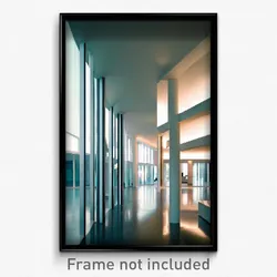 Pixel Art Poster - Cultured Modern Architecture (8 Bit Video Game Print)