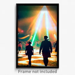 Pixel Art Poster - Stimulating Festival (8 Bit Psychedelic Video Game Print)