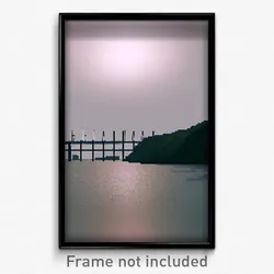 Pixel Art Poster - Dreary Dike (8 Bit Psychedelic Trippy Weird Video Game Print)