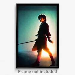 Pixel Art Poster - Interesting Kame (8 Bit Psychedelic Trippy Video Game Print)