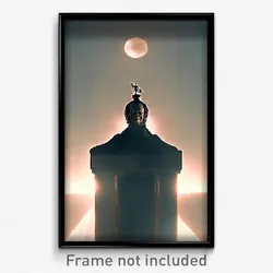 Pixel Art Poster - Accomplished Grotesque (8 Bit Psychedelic Video Game Print)
