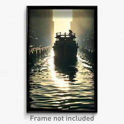 Pixel Art Poster - Tremendous Channel (8 Bit Psychedelic Video Game Print)