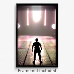 Pixel Art Poster - Agile Way (8 Bit Psychedelic Trippy Weird Video Game Print)