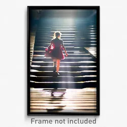 Pixel Art Poster - Valuable Steps (8 Bit Psychedelic Trippy Video Game Print)