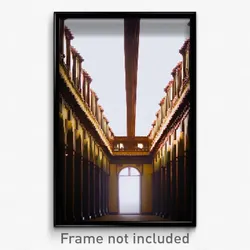 Pixel Art Poster - Awesome Eaves (8 Bit Psychedelic Trippy Video Game Print)