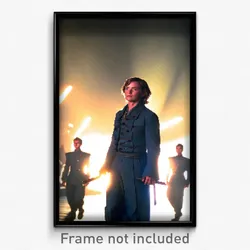 Pixel Art Poster - Noted Muster (8 Bit Psychedelic Trippy Video Game Print)