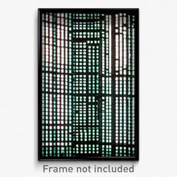 Pixel Art Poster - Grand Matrix (8 Bit Psychedelic Trippy Video Game Print)