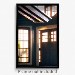 Pixel Art Poster - Conventional Manse (8 Bit Psychedelic Video Game Print)