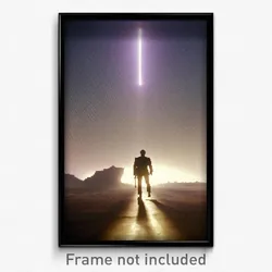 Pixel Art Poster - Tremendous Desolation (8 Bit Psychedelic Video Game Print)