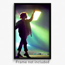 Pixel Art Poster - Zany Reaches (8 Bit Psychedelic Trippy Video Game Print)