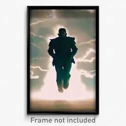 Pixel Art Poster - Thunderous Mind (8 Bit Psychedelic Trippy Video Game Print)