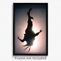Pixel Art Poster - Frightening Mere (8 Bit Psychedelic Trippy Video Game Print)