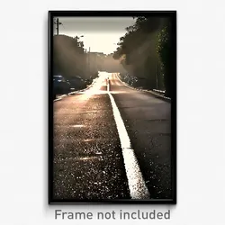 Pixel Art Poster - Grimy Lane (8 Bit Psychedelic Trippy Weird Video Game Print)