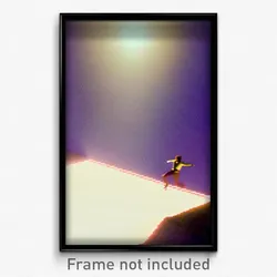 Pixel Art Poster - Vast Corner (8 Bit Psychedelic Trippy Weird Video Game Print)