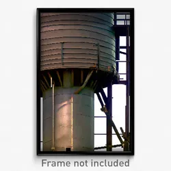 Pixel Art Poster - Rough Silo (8 Bit Psychedelic Trippy Weird Video Game Print)