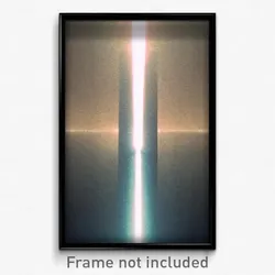 Pixel Art Poster - Striking Claim (8 Bit Psychedelic Trippy Video Game Print)