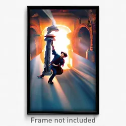 Pixel Art Poster - Dizzying Cobbler (8 Bit Psychedelic Trippy Video Game Print)