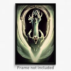 Pixel Art Poster - Fabulous Grotesque (8 Bit Psychedelic Video Game Print)