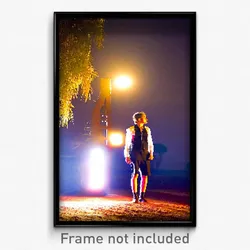 Pixel Art Poster - Prestigious Outback (8 Bit Psychedelic Video Game Print)