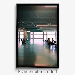 Pixel Art Poster - Agile Meeting Place (8 Bit Psychedelic Video Game Print)