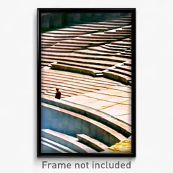 Pixel Art Poster - Valuable Amphitheatre (8 Bit Psychedelic Video Game Print)