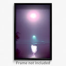Pixel Art Poster - Hard To Find Flood (8 Bit Psychedelic Video Game Print)
