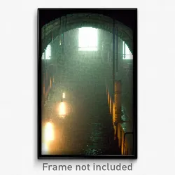 Pixel Art Poster - Simple Sewer (8 Bit Psychedelic Trippy Video Game Print)