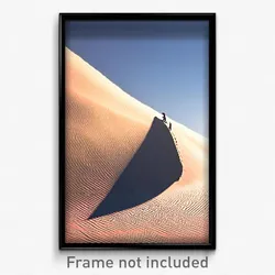 Pixel Art Poster - Steel Dunes (8 Bit Psychedelic Trippy Weird Video Game Print)