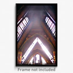 Pixel Art Poster - Incredible Nave (8 Bit Psychedelic Trippy Video Game Print)