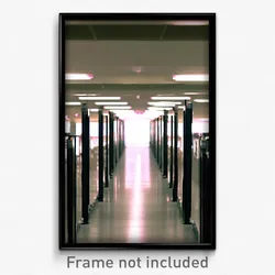 Pixel Art Poster - Thin Aisle (8 Bit Psychedelic Trippy Weird Video Game Print)