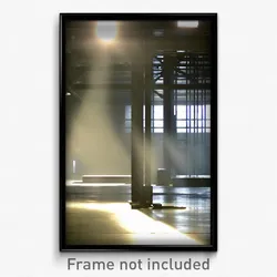 Pixel Art Poster - Subtle Warehouse (8 Bit Psychedelic Trippy Video Game Print)
