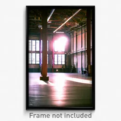 Pixel Art Poster - Captivating Warehouse (8 Bit Psychedelic Video Game Print)